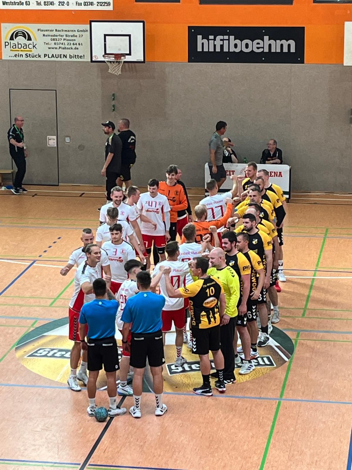 Regionsoberliga Chemnitz Männer:   TSV Oelsnitz – HC Einheit Plauen II    25:28 (13:14)  
