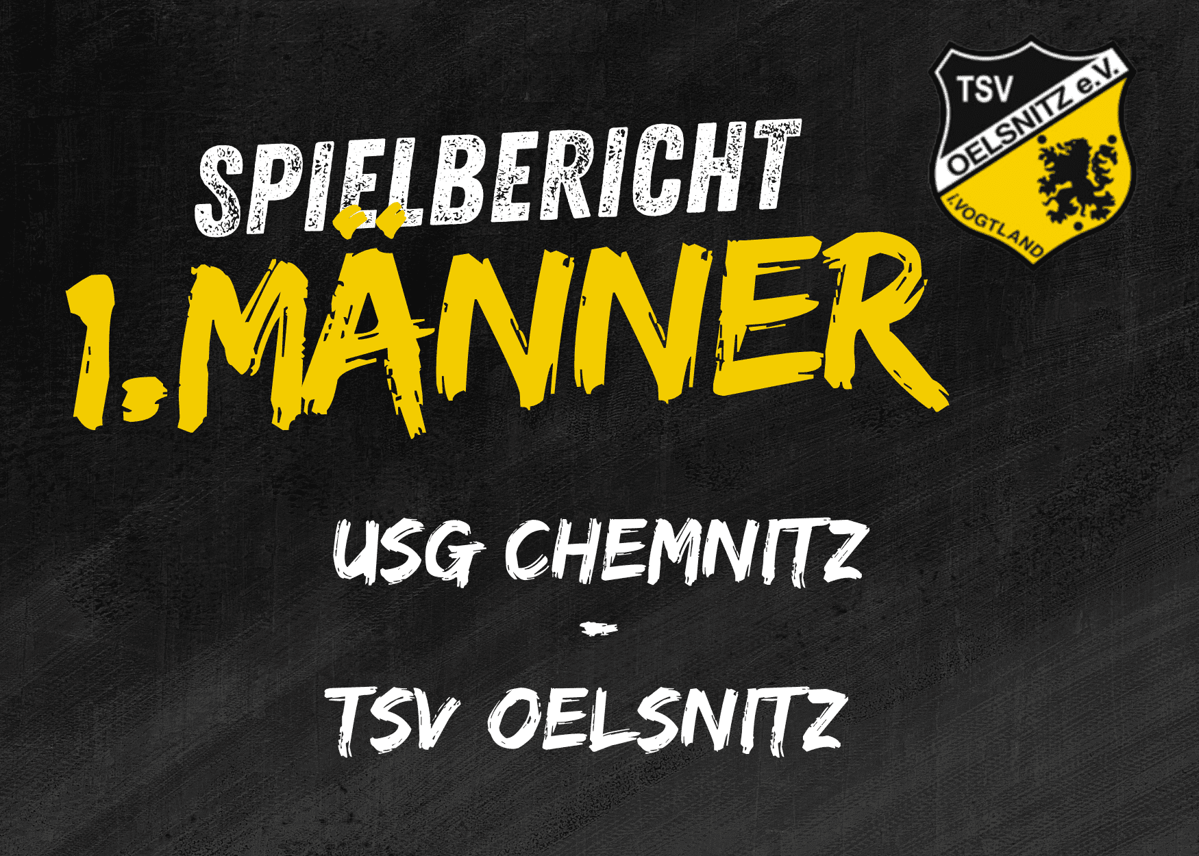 Regionsoberliga Chemnitz Männer :   USG Chemnitz – TSV Oelsnitz    44:35 (23:15)